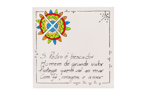Azulejo ´´Santos Populares´´